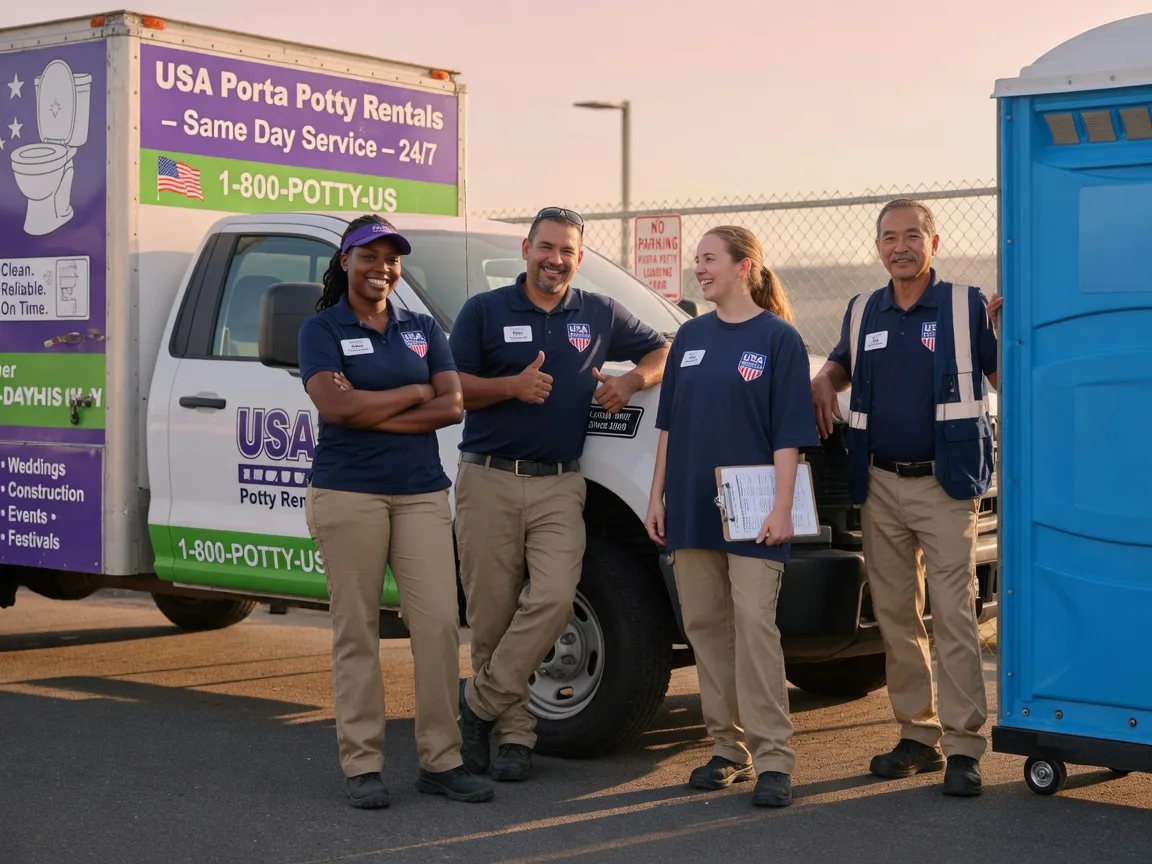 Porta Potty Rental company in Golconda, IL